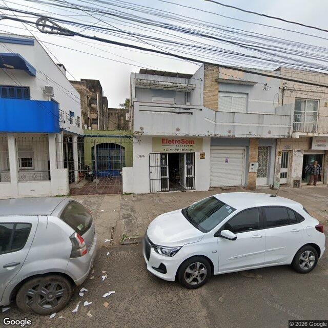 Imagem estática do "Street View" da localização
