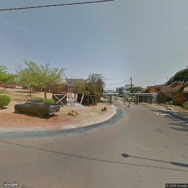 Imagem estática do "Street View" da localização