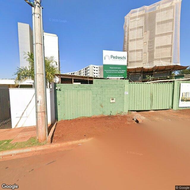Imagem estática do "Street View" da localização