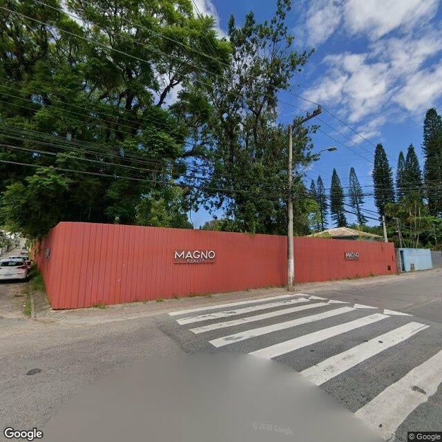 Imagem estática do "Street View" da localização
