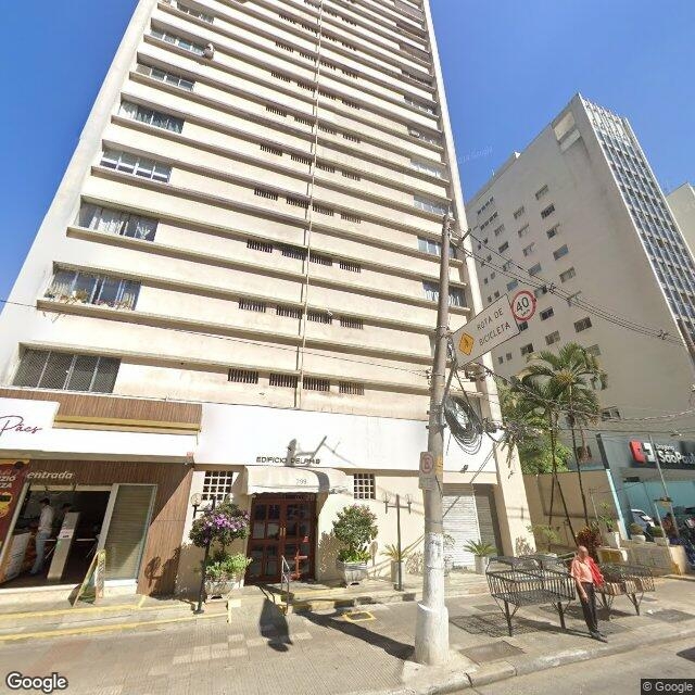 Imagem estática do "Street View" da localização