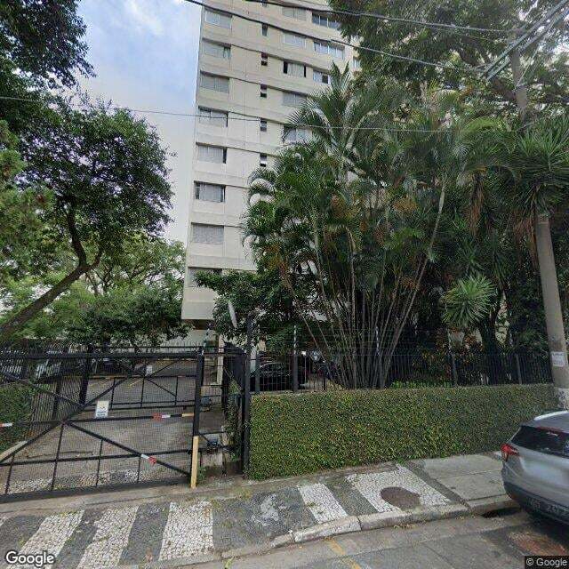 Imagem estática do "Street View" da localização
