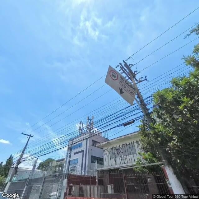 Imagem estática do "Street View" da localização