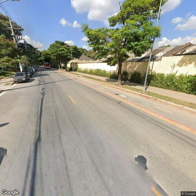 Imagem estática do "Street View" da localização