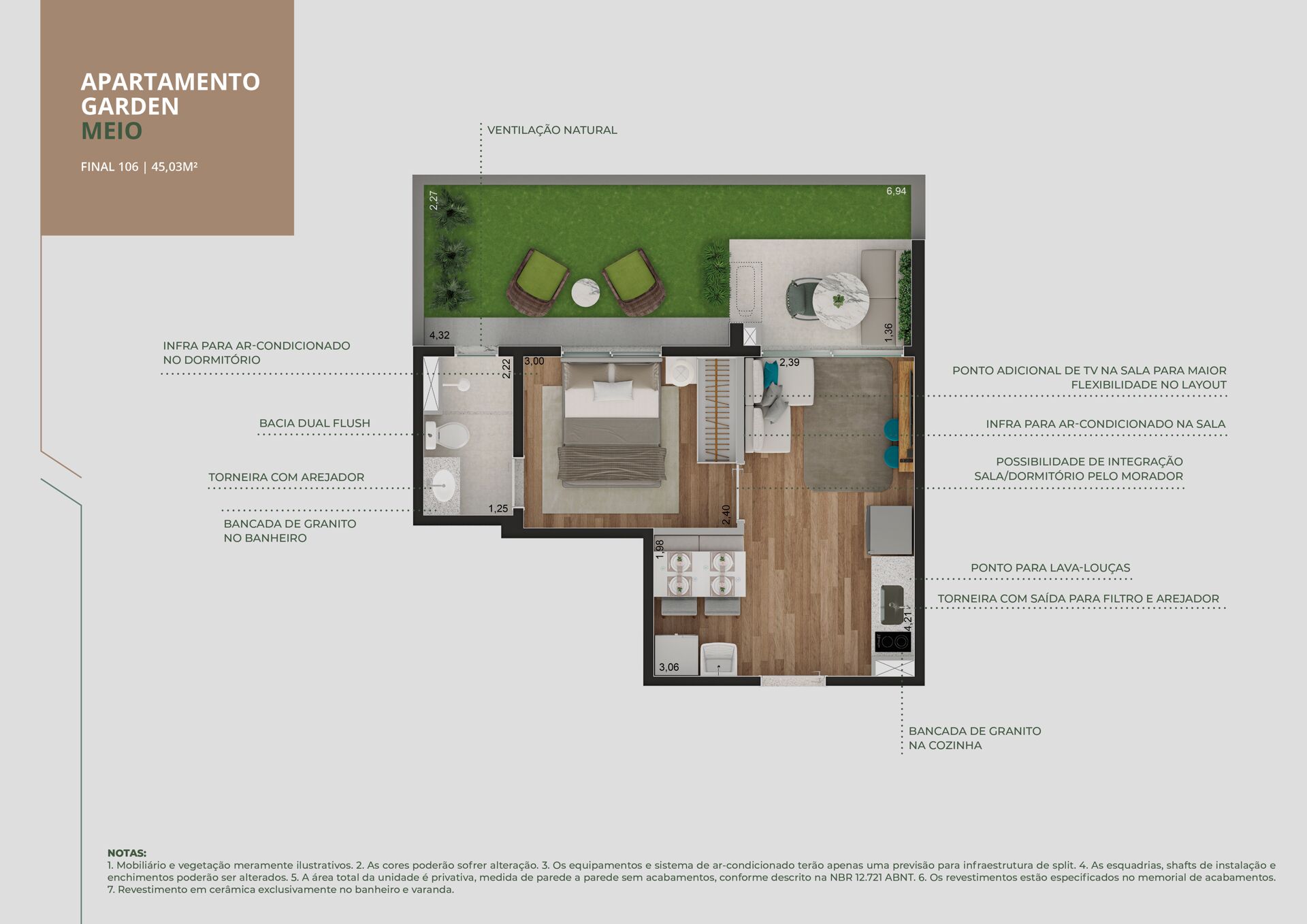 Apartamento, 1 quarto, 36 m² - Foto 15