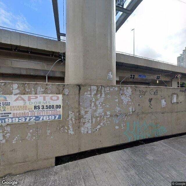Imagem estática do "Street View" da localização
