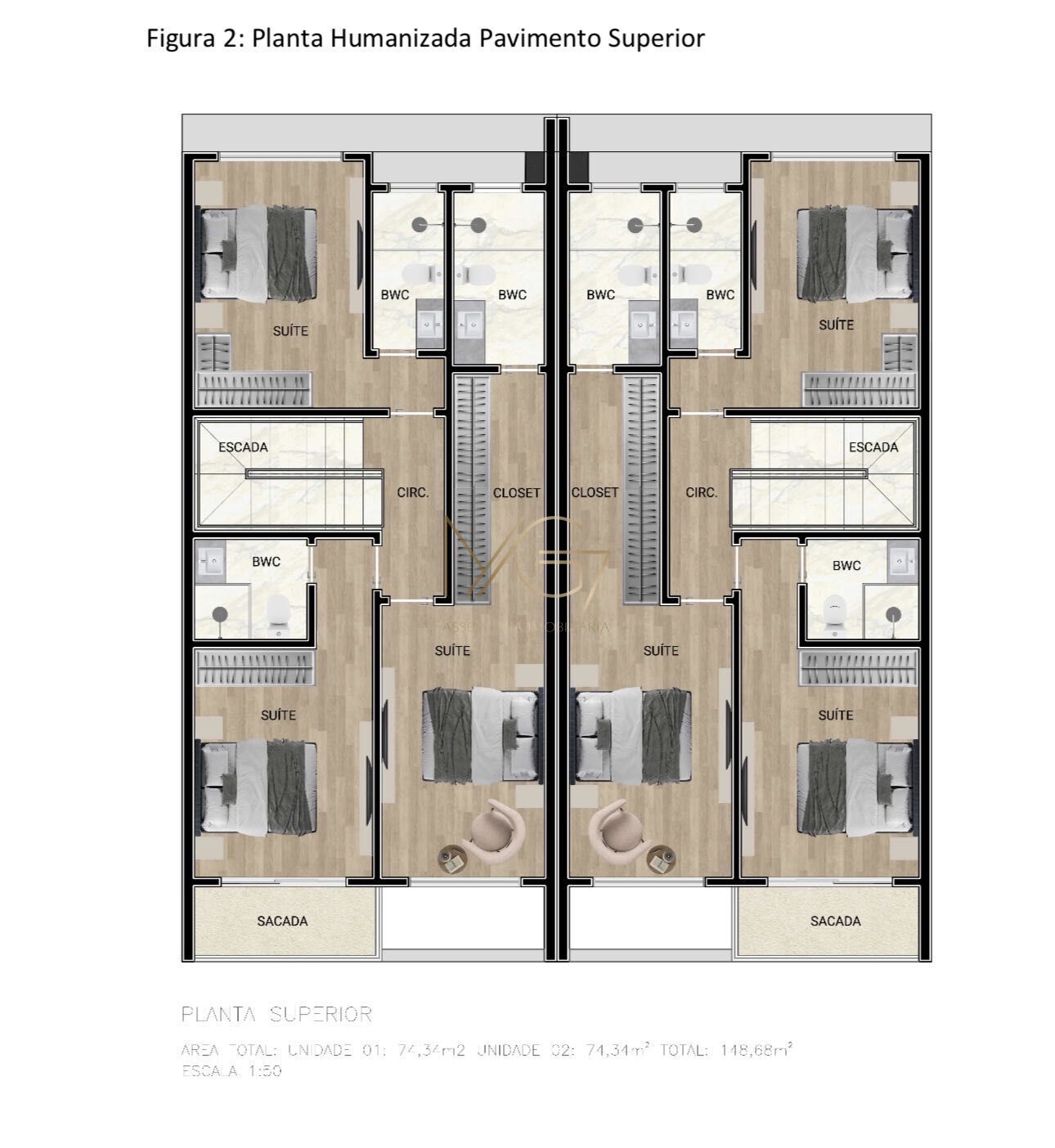 Sobrado, 3 quartos, 167 m² - Foto 10