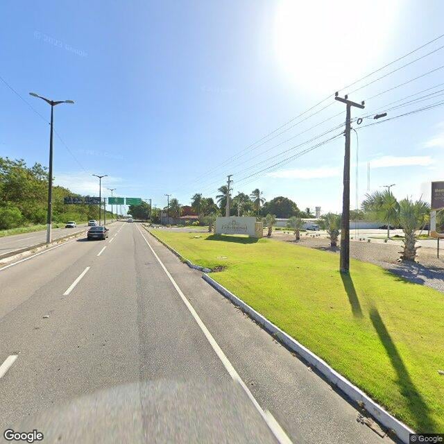 Imagem estática do "Street View" da localização