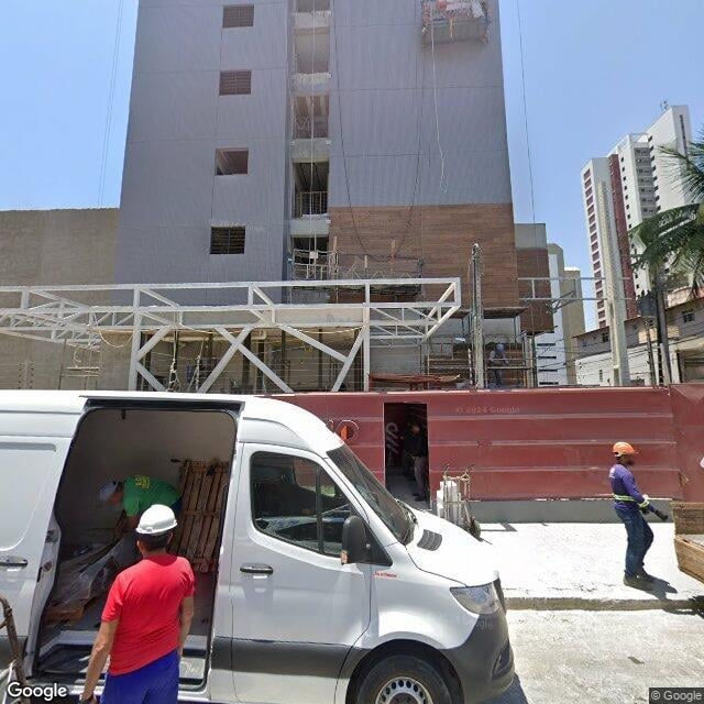 Imagem estática do "Street View" da localização