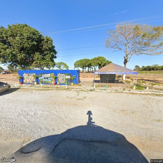 Imagem estática do "Street View" da localização