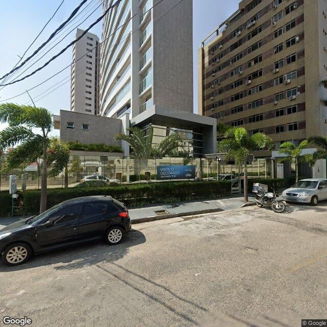 Imagem estática do "Street View" da localização