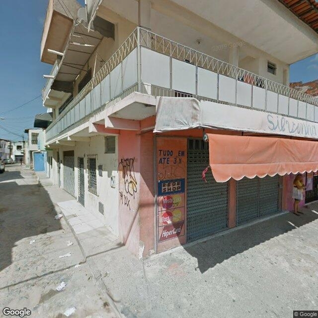 Imagem estática do "Street View" da localização