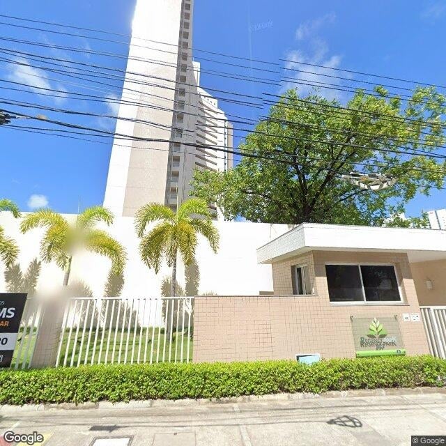 Imagem estática do "Street View" da localização
