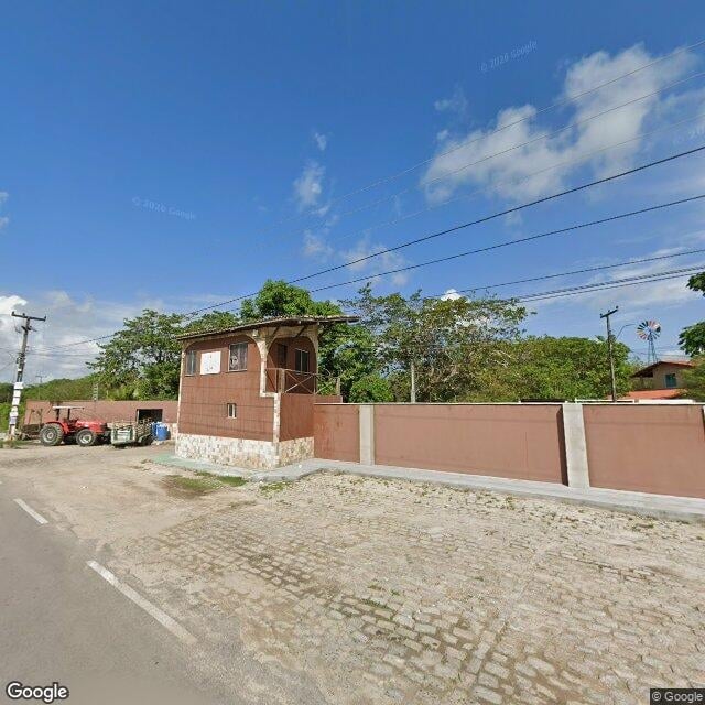 Imagem estática do "Street View" da localização