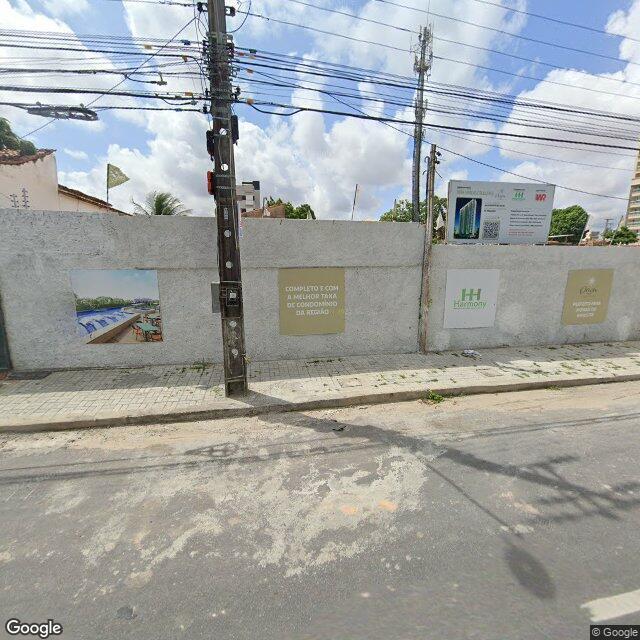 Imagem estática do "Street View" da localização