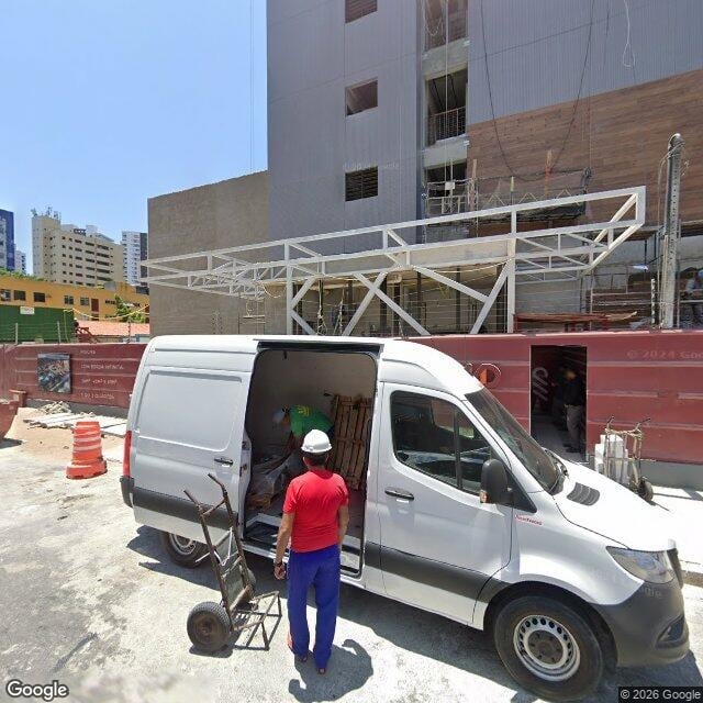 Imagem estática do "Street View" da localização