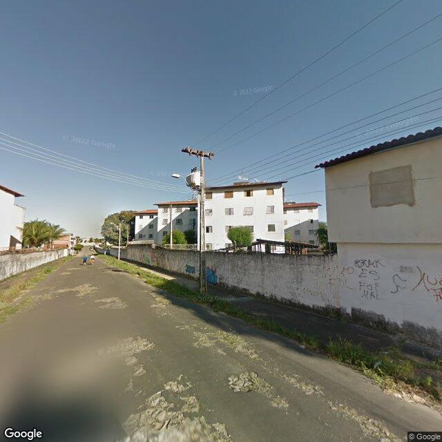 Imagem estática do "Street View" da localização