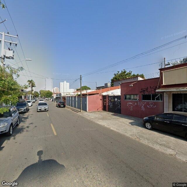 Imagem estática do "Street View" da localização