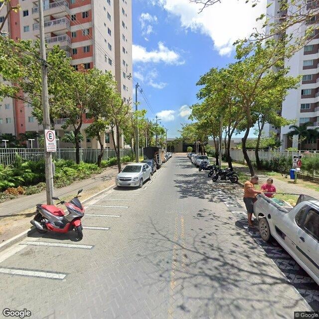 Imagem estática do "Street View" da localização