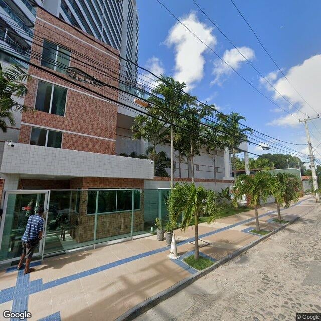 Imagem estática do "Street View" da localização