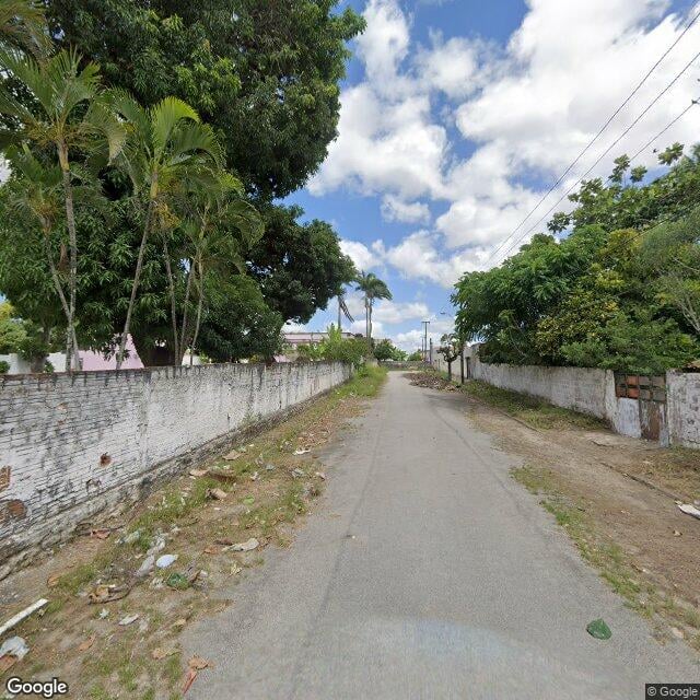 Imagem estática do "Street View" da localização