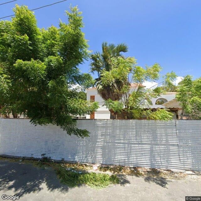 Imagem estática do "Street View" da localização