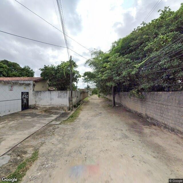 Imagem estática do "Street View" da localização
