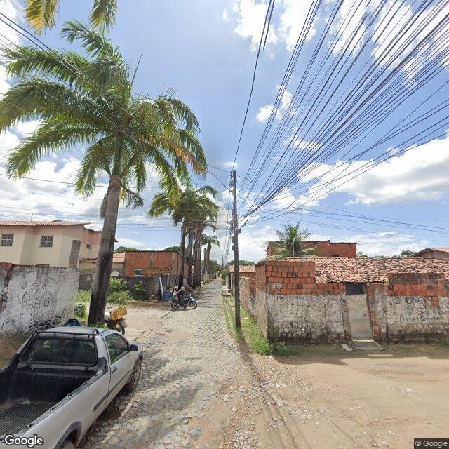 Imagem estática do "Street View" da localização
