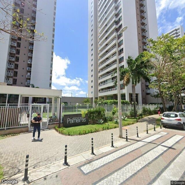 Imagem estática do "Street View" da localização