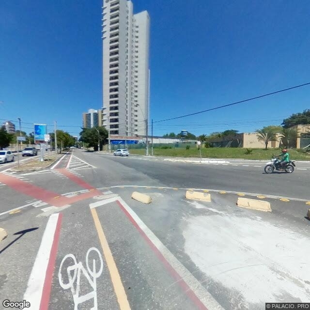 Imagem estática do "Street View" da localização