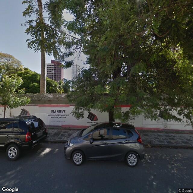 Imagem estática do "Street View" da localização