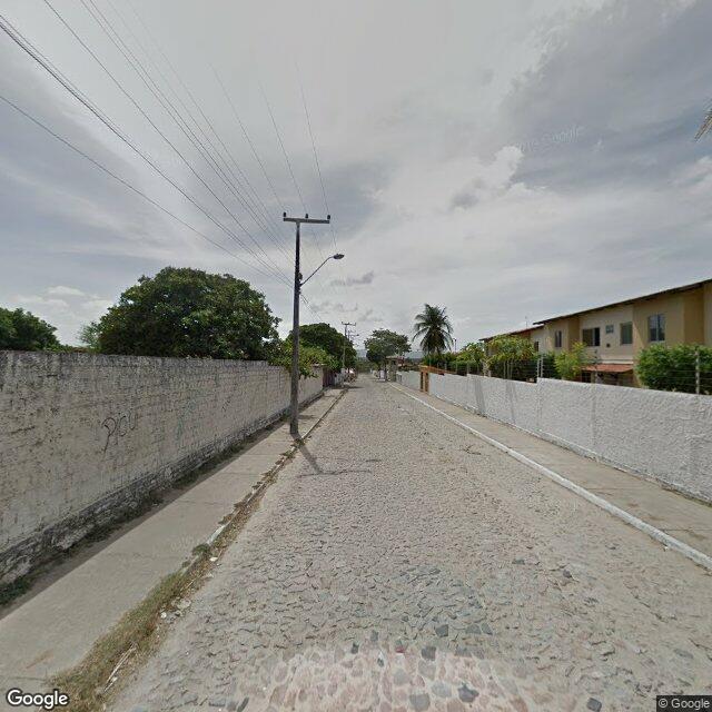 Imagem estática do "Street View" da localização