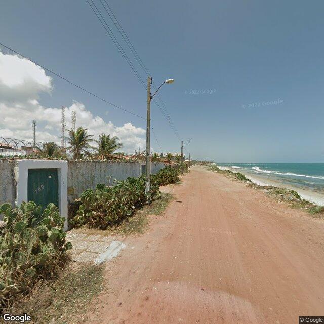 Imagem estática do "Street View" da localização