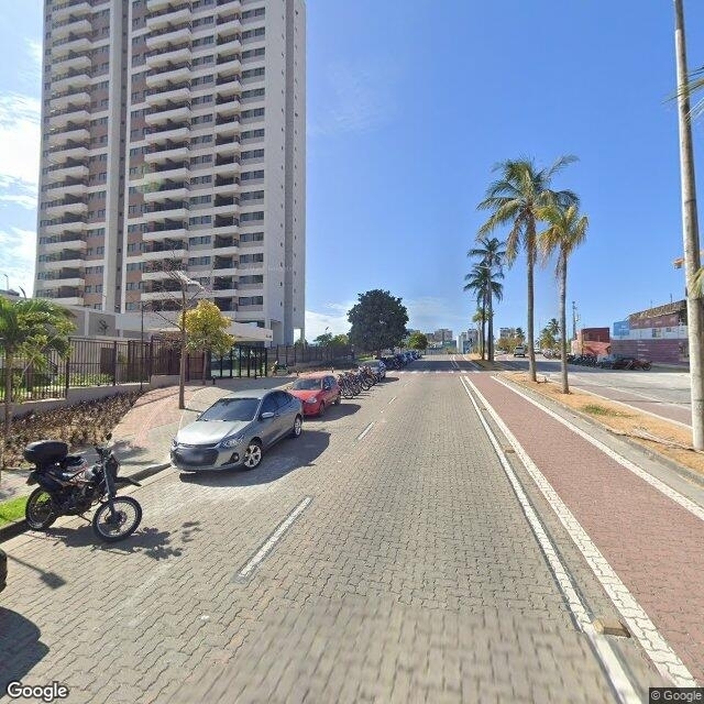 Imagem estática do "Street View" da localização