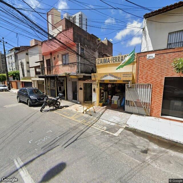 Imagem estática do "Street View" da localização