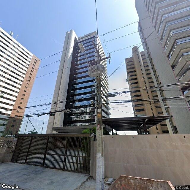 Imagem estática do "Street View" da localização