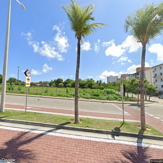 Imagem estática do "Street View" da localização