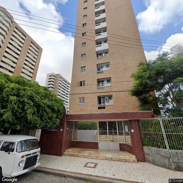 Imagem estática do "Street View" da localização