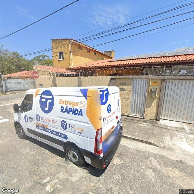 Imagem estática do "Street View" da localização