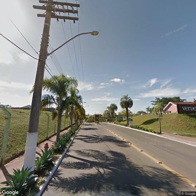 Imagem estática do "Street View" da localização