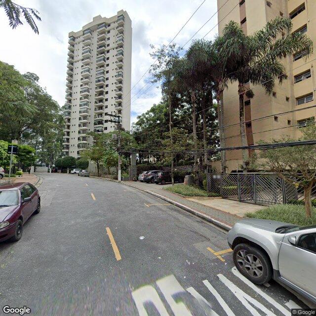 Imagem estática do "Street View" da localização