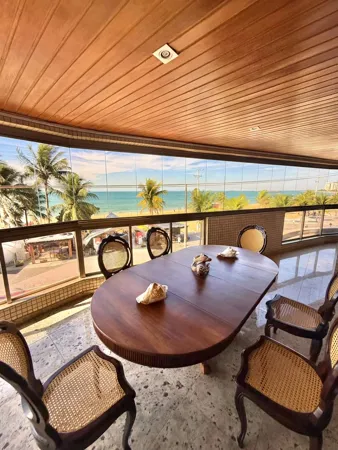 Fachada de Apartamento frente mar na Praia da Costa, 4 suítes, 300m², 2 vagas em Praia da Costa, Vila Velha