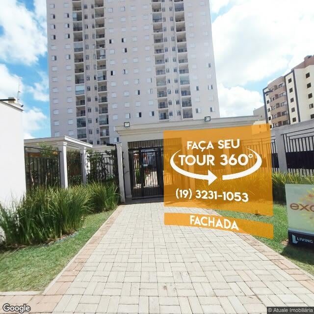 Imagem estática do "Street View" da localização