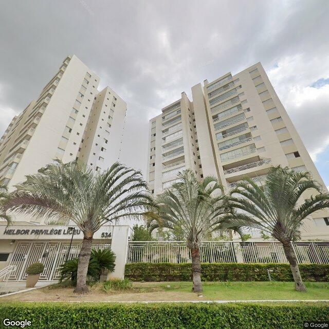 Imagem estática do "Street View" da localização