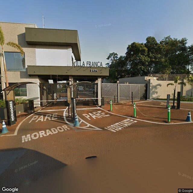 Imagem estática do "Street View" da localização
