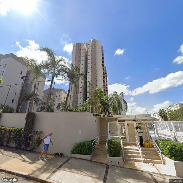 Imagem estática do "Street View" da localização