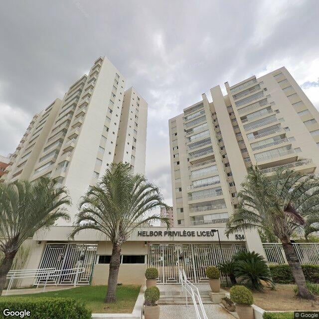 Imagem estática do "Street View" da localização