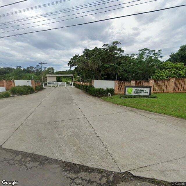 Imagem estática do "Street View" da localização