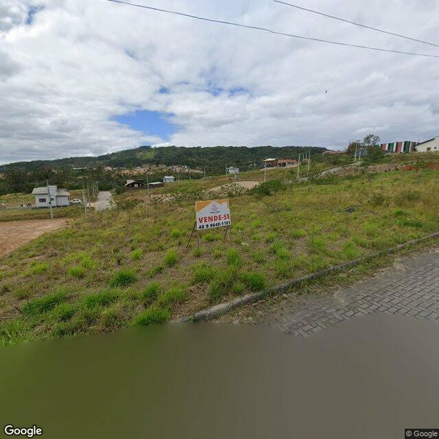 Imagem estática do "Street View" da localização