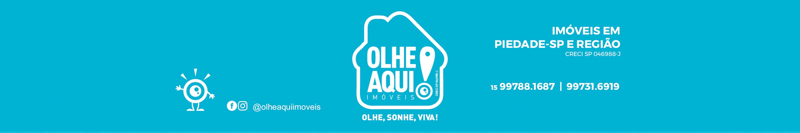 Olhe Aqui Imóveis - Creci SP 046988-J